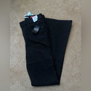 Leather Flare Pants NEVER WORN